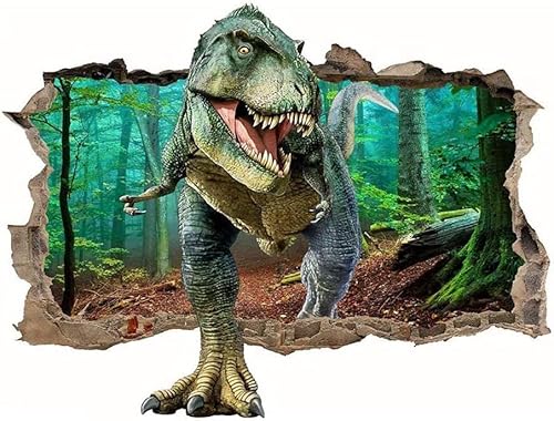 Tanlaby Dinosaurier-Wandaufkleber, zerbrochenes 3D-Design, dekorative Wandaufkleber für Jungen, abnehmbar, für Kinderzimmer, Kinderzimmer, Wohnzimmer, Dekoration Tanlaby Dinosaurier-Wandaufkleber, zerbrochenes 3D-Design, dekorative Wandaufkleber für Jungen, abnehmbar, für Kinderzimmer, Kinderzimmer, Wohnzimmer, Dekoration von Tanlaby