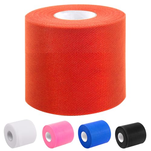 Tanstic 1Pcs roter Tüll Stoff Rolle, 6 Zoll x 200 Yards - Polyester, für DIY Tutu Bogen, Hochzeit, Geburtstag, Party, Dekorationen Tanstic 1Pcs roter Tüll Stoff Rolle, 6 Zoll x 200 Yards - Polyester, für DIY Tutu Bogen, Hochzeit, Geburtstag, Party, Dekorationen von Tanstic