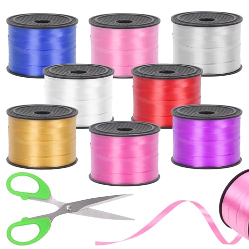 Tanstic 9Pcs Curling Band Set, 800 Yards Total Wrapping Curling Band, Crimped Ballon Band String Ideal für Geschenkbox Verpackung, Party Geburtstag Dekorationen Tanstic 9Pcs Curling Band Set, 800 Yards Total Wrapping Curling Band, Crimped Ballon Band String Ideal für Geschenkbox Verpackung, Party Geburtstag Dekorationen von Tanstic