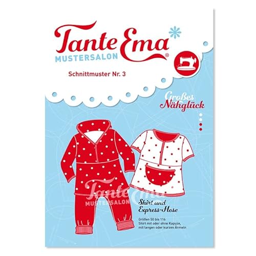 Schnittmuster Expresshose/Pumphose und Shirt mit Nähanleitung Schnittmuster Expresshose/Pumphose und Shirt mit Nähanleitung von Tante Ema