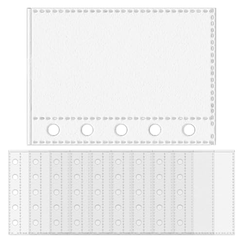 10 Stück M5 Binder Pockets Klarsichthüllen Ringbuch Binder Taschen M5 Prospekthüllen Budget Zipless Umschläge Ringordner Bindertaschen Schutzhülle Mit 5 Löchern Für Zeichner Studenten 10 Stück M5 Binder Pockets Klarsichthüllen Ringbuch Binder Taschen M5 Prospekthüllen Budget Zipless Umschläge Ringordner Bindertaschen Schutzhülle Mit 5 Löchern Für Zeichner Studenten von Tanxemery