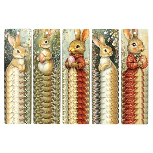 Basketball-Tags, Oster-Tags | Frühlingsetiketten-Dekorationsset von 50 | Frühlingshandwerk mit Bunny Bag Treat Hasen-Etikett für Osterpartys, Cha-Dekorationen von Tanxemery