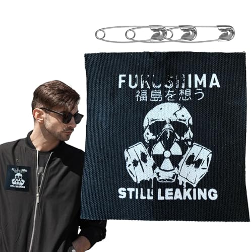 Bügelflicken für Kleidung, Bügelbilder zum Aufbügeln | Bügeleisen auf Patches für Kleidung | Dekorative Antinuklear-Patches | Kleidungspatches | Stoffflicken mit Pins, acce Bügelflicken für Kleidung, Bügelbilder zum Aufbügeln | Bügeleisen auf Patches für Kleidung | Dekorative Antinuklear-Patches | Kleidungspatches | Stoffflicken mit Pins, acce von Tanxemery