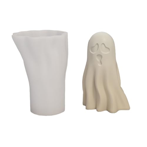 Geister-Kerzenformen, Halloween-Geister-Silikonformen, Basteln, Epoxid-Silikonformen, Epoxidharz, Silikonformen für die Herstellung von Kerzen Geister-Kerzenformen, Halloween-Geister-Silikonformen, Basteln, Epoxid-Silikonformen, Epoxidharz, Silikonformen für die Herstellung von Kerzen von Tanxemery