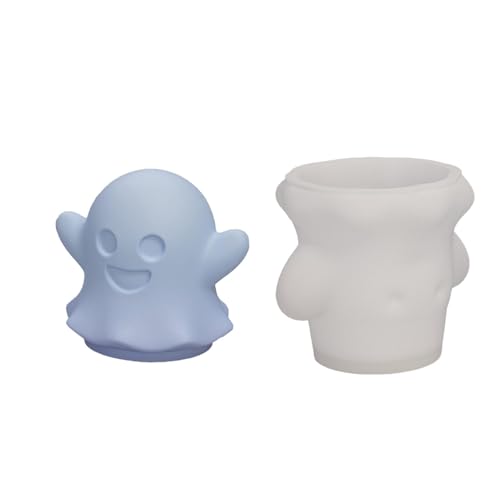 Geister-Kerzenformen, Halloween-Geister-Silikonformen, Basteln, Epoxid-Silikonformen, Epoxidharz, Silikonformen für die Herstellung von Kerzen Geister-Kerzenformen, Halloween-Geister-Silikonformen, Basteln, Epoxid-Silikonformen, Epoxidharz, Silikonformen für die Herstellung von Kerzen von Tanxemery
