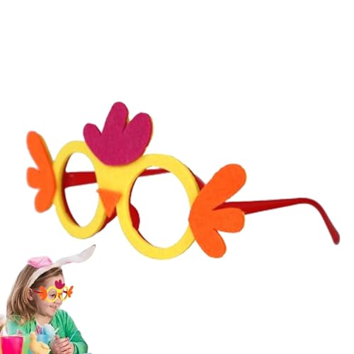 【Osterparty-Brillenrahmen】 DIY -Sonnenbrille | Tragbare Party-Bevorzugungen - Leichte Osterbrillen, leuchtende Farben Osterzubehör für Osterparty von Tanxemery