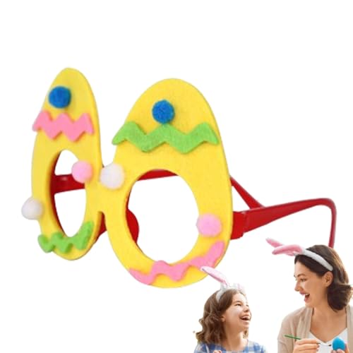 【 -Sonnenbrillenhandwerk, Osterparty-Brille | Kükeneier Hasenohren Partybevorzugungen | Osterbrille und Zubehör für Osterparty, Foto-Requisiten, f von Tanxemery