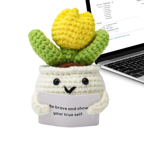 Tanxemery Häkelornament, gestricktes Ornament | Lustige gehäkelte Blumenpuppen | Häkelblume für emotionale Unterstützung, gestrickte Dekoration, positiv, handgefertigt Tanxemery Häkelornament, gestricktes Ornament | Lustige gehäkelte Blumenpuppen | Häkelblume für emotionale Unterstützung, gestrickte Dekoration, positiv, handgefertigt von Tanxemery