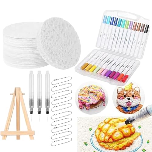 3D-Malstifte - Blasen-Effekt Zeichenstift | Kreativset für Zuhause Outdoor Schule Reise Familien Kinder Erwachsene Leinwand Schwämme Bastelbedarf 3D-Malstifte - Blasen-Effekt Zeichenstift | Kreativset für Zuhause Outdoor Schule Reise Familien Kinder Erwachsene Leinwand Schwämme Bastelbedarf von Tanxier