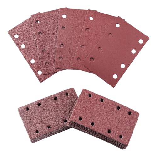 Exzenterschleifer Pads | 120 Stück Schleifaufsätze mit 8 Löchern für Exzenterschleifer,Verstopfungsfrei Für Möbel Stein Holz Arbeiter Maler Glas Exzenterschleifer Pads | 120 Stück Schleifaufsätze mit 8 Löchern für Exzenterschleifer,Verstopfungsfrei Für Möbel Stein Holz Arbeiter Maler Glas von Tanxier