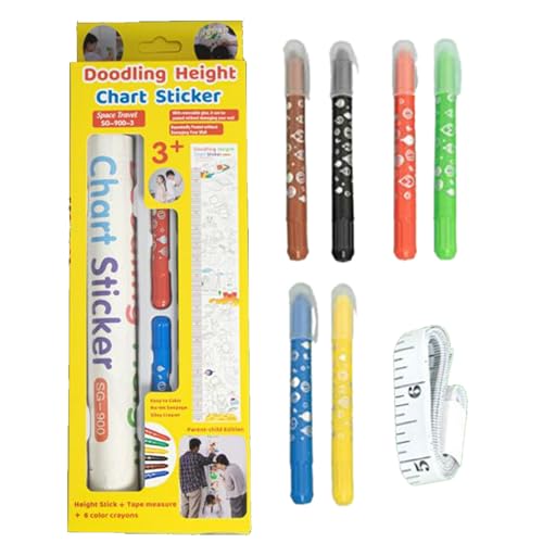 Größenmessband, Zum Bemalen Höhenmesser Wanddeko, Kinderzimmer Spielzimmer Wandsticker Größenmessband, Zum Bemalen Höhenmesser Wanddeko, Kinderzimmer Spielzimmer Wandsticker von Tanxier