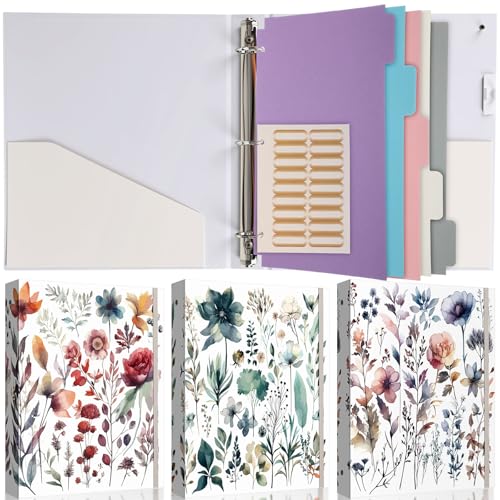 TaoBary 3 Stück 3-Ringbuch, 2,5 cm, Pastellfarben, Quittungsbücher, Organizer, Trennblätter mit Reitern, 2 Taschen, passend für uns, Briefgröße 8, 12,7 x 27,9 cm, Papier für Bürobedarf (Macarons TaoBary 3 Stück 3-Ringbuch, 2,5 cm, Pastellfarben, Quittungsbücher, Organizer, Trennblätter mit Reitern, 2 Taschen, passend für uns, Briefgröße 8, 12,7 x 27,9 cm, Papier für Bürobedarf (Macarons von TaoBary