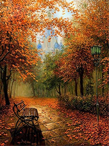 DiY 5D Diamond Painting Voll Set Herbstlaub Landschaft Diamant Malerei Full Kristall Strass Diamant Stickerei Kreuzstich Erwachsene Kinder Diamant Art Kunsthandwerk Home Wand Dekor 30x40cm S2056 DiY 5D Diamond Painting Voll Set Herbstlaub Landschaft Diamant Malerei Full Kristall Strass Diamant Stickerei Kreuzstich Erwachsene Kinder Diamant Art Kunsthandwerk Home Wand Dekor 30x40cm S2056 von Taoyoou