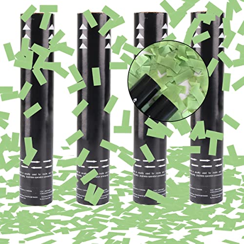 Konfettikanone, Taozoey Grüne Konfettikanone*4, Party Popper, Konfettikanone Hochzeit, Konfetti-Shooter, Konfettikanonen für Hochzeit, Party, Geburtstag, Silvester Konfettikanone, Taozoey Grüne Konfettikanone*4, Party Popper, Konfettikanone Hochzeit, Konfetti-Shooter, Konfettikanonen für Hochzeit, Party, Geburtstag, Silvester von Taozoey