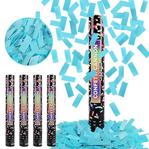 Konfettikanonen*4, Taozoey Party-Popper 40 cm, 5-8m Effekthöhe, Konfetti Kanonen, Konfetti-Shooter, Konfetti Bombe für Hochzeit, Geburtstag, Babyparty, Absolvent, Party Konfettikanonen*4, Taozoey Party-Popper 40 cm, 5-8m Effekthöhe, Konfetti Kanonen, Konfetti-Shooter, Konfetti Bombe für Hochzeit, Geburtstag, Babyparty, Absolvent, Party von Taozoey