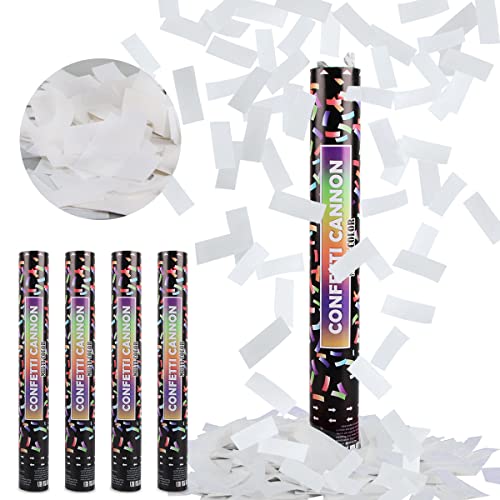 Konfettikanonen*4, Taozoey Party-Popper 40 cm, 5-8m Effekthöhe, Konfetti Kanonen, Konfetti-Shooter, Konfetti Bombe für Hochzeit, Geburtstag, Babyparty, Absolvent, Party Konfettikanonen*4, Taozoey Party-Popper 40 cm, 5-8m Effekthöhe, Konfetti Kanonen, Konfetti-Shooter, Konfetti Bombe für Hochzeit, Geburtstag, Babyparty, Absolvent, Party von Taozoey