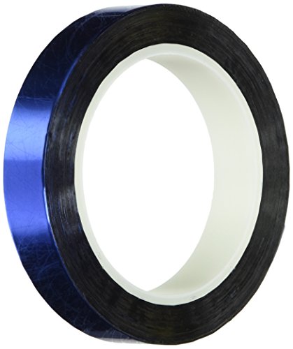 TapeCase 1-72-MPFT-Blue Metallisiertes Polyester-Klebeband, 2,54 cm x 65,8 m, Blau von TapeCase