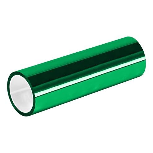 TapeCase 17-72-MPFT-Green Metallisiertes Polyester-, Acryl-Klebeband, 43,18 cm x 65,8 m, Grün, 1 Rolle von TapeCase