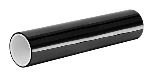 TapeCase 72YD-BLACK TC830 Schwarzes-Metallisiertes-Polyester/Acryl-Klebeband, 0,005 cm dick, 65,8 m Länge, 13,7 cm Breite, 1 Rolle von TapeCase