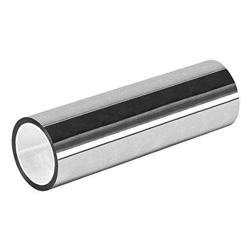 TapeCase 72YD-SILVER TC830 Silbernes-Metallisiertes-Polyester/Acryl-Klebeband, 0,005 cm dick, 65,8 m Länge, 10 cm Breite, 1 Rolle von TapeCase