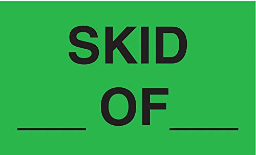 TapeCase SHIPLBL-082-50 Etiketten, Motiv "Skid ☞_ Of ☞_", 50 Stück pro Packung TapeCase SHIPLBL-082-50 Etiketten, Motiv "Skid ☞_ Of ☞_", 50 Stück pro Packung von TapeCase