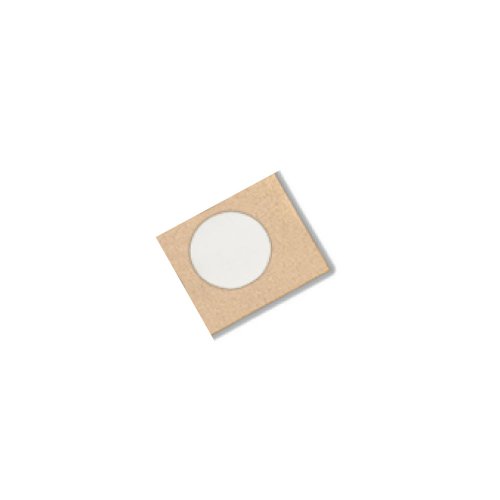 TapeCase VF16W CIRCLE-1,27 cm - 5 weiß doppelt beschichtetes Vinyl-Schaum-Klebeband, -18 bis 107 Grad Celsius Temperaturbereich, 0,063 cm dick, 1,3 cm lang, 1,3 cm breit, 5 Stück von TapeCase