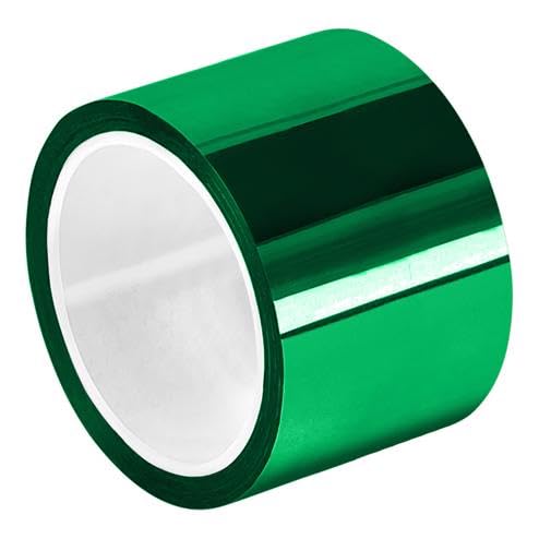 TapeCase 4-5-MPFT-Green metallisiertes Polyester-Klebeband, 10,16 cm x 4,57 m, Grün von TapeCase