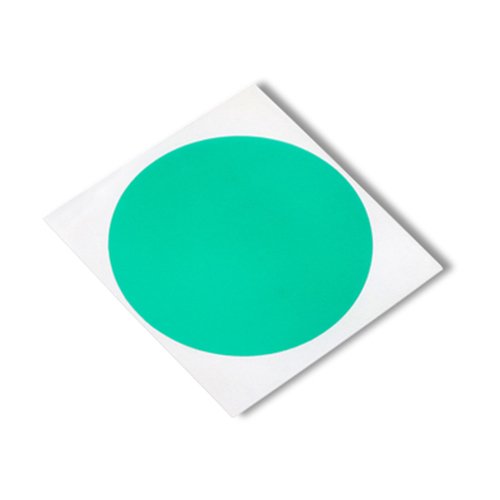 tapecase gd-0.700 "-1000 grün Polyester/Silikon Klebeband mit rutschsicher, 1,8 cm Länge, 1,8 cm Breite, 1,8 cm Durchmesser Kreis (1000 Stück) von TapeCase