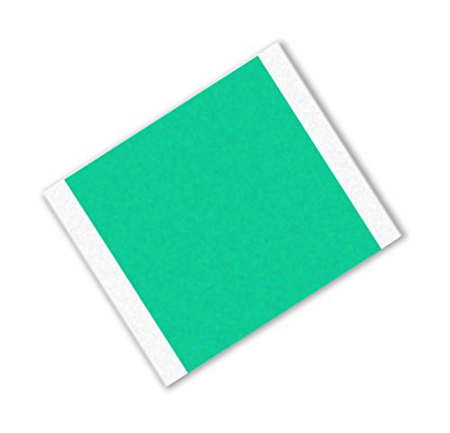 tapecase gd-1.44 "-square-100 grün Polyester/Silikon Klebeband mit rutschsicher, 3,7 cm Länge, 3,7 cm Breite, 3,7 cm quadratisch (100 Stück) von TapeCase