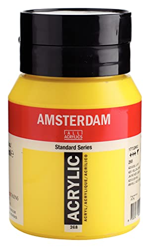Amsterdam Acrylfarbe 500ml, Azogelb hell [Spielzeug] von Amsterdam