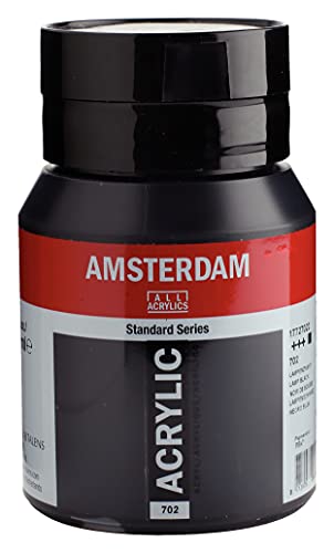 Amsterdam Acrylfarbe 500ml, Lampenschwarz [Spielzeug] von Amsterdam