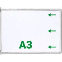 10 tarifold Sichttafeln mit 5 Aufsteckreitern DIN A3 quer grau, Öffnung seitlich 10 tarifold Sichttafeln mit 5 Aufsteckreitern DIN A3 quer grau, Öffnung seitlich von Tarifold
