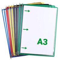 20 tarifold Sichttafeln DIN A3 farbsortiert, Öffnung seitlich 20 tarifold Sichttafeln DIN A3 farbsortiert, Öffnung seitlich von Tarifold