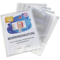 5 tarifold Dokumentenhüllen selbstklebend Kang easy clic transparent von Tarifold