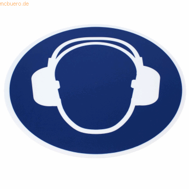 Tarifold Sicherheitspiktogramm Gehörschutz tragen selbstklebend 430x37 von Tarifold