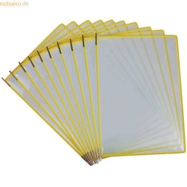 Tarifold Drehzapfentafel Easy Load Pro VE=10 Stück gelb von Tarifold