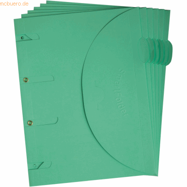 Tarifold Ordnungsmappe Smartfolder A4 Standard VE=6 Stück grün von Tarifold