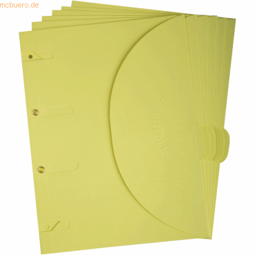 Tarifold Ordnungsmappe Smartfolder A4 Standard gelb VE=100 Stück von Tarifold
