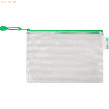 Tarifold Reißverschlusstasche PVC grün A5 235x165mm VE=8 Stück von Tarifold