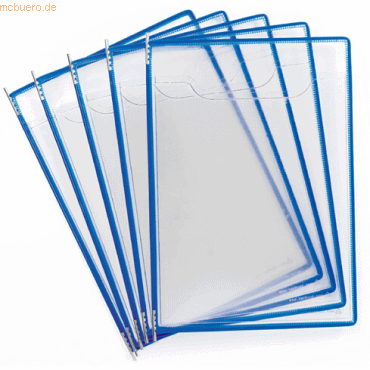 Tarifold Sichttafeln FoldUp A4 blau VE=5 Stück von Tarifold