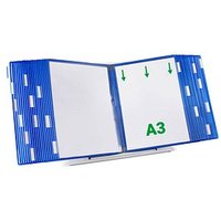 tarifold Sichttafelsystem 433401 DIN A3 blau mit 40 St. Sichttafeln tarifold Sichttafelsystem 433401 DIN A3 blau mit 40 St. Sichttafeln von Tarifold