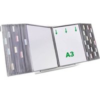 tarifold Sichttafelsystem 433500 DIN A3 grau mit 50 St. Sichttafeln tarifold Sichttafelsystem 433500 DIN A3 grau mit 50 St. Sichttafeln von Tarifold