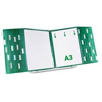 tarifold Sichttafelsystem 433505 DIN A3 grün mit 50 St. Sichttafeln tarifold Sichttafelsystem 433505 DIN A3 grün mit 50 St. Sichttafeln von Tarifold