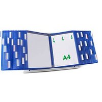 tarifold Sichttafelsystem 434501 DIN A4 blau mit 50 St. Sichttafeln von Tarifold