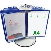 tarifold Sichttafelsystem 444501 DIN A4 blau mit 50 St. Sichttafeln tarifold Sichttafelsystem 444501 DIN A4 blau mit 50 St. Sichttafeln von Tarifold