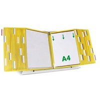 tarifold Sichttafelsystem 434404 DIN A4 gelb mit 40 St. Sichttafeln tarifold Sichttafelsystem 434404 DIN A4 gelb mit 40 St. Sichttafeln von Tarifold