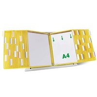 tarifold Sichttafelsystem 434504 DIN A4 gelb mit 50 St. Sichttafeln tarifold Sichttafelsystem 434504 DIN A4 gelb mit 50 St. Sichttafeln von Tarifold