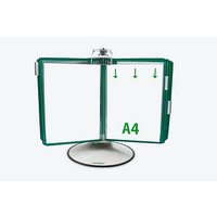 tarifold Sichttafelsystem 444505 DIN A4 grün mit 50 St. Sichttafeln von Tarifold