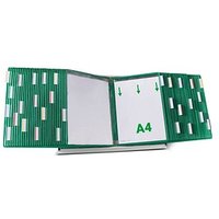 tarifold Sichttafelsystem 434605 DIN A4 grün mit 60 St. Sichttafeln tarifold Sichttafelsystem 434605 DIN A4 grün mit 60 St. Sichttafeln von Tarifold