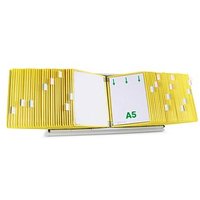 tarifold Sichttafelsystem 435604 DIN A5 gelb mit 60 St. Sichttafeln tarifold Sichttafelsystem 435604 DIN A5 gelb mit 60 St. Sichttafeln von Tarifold